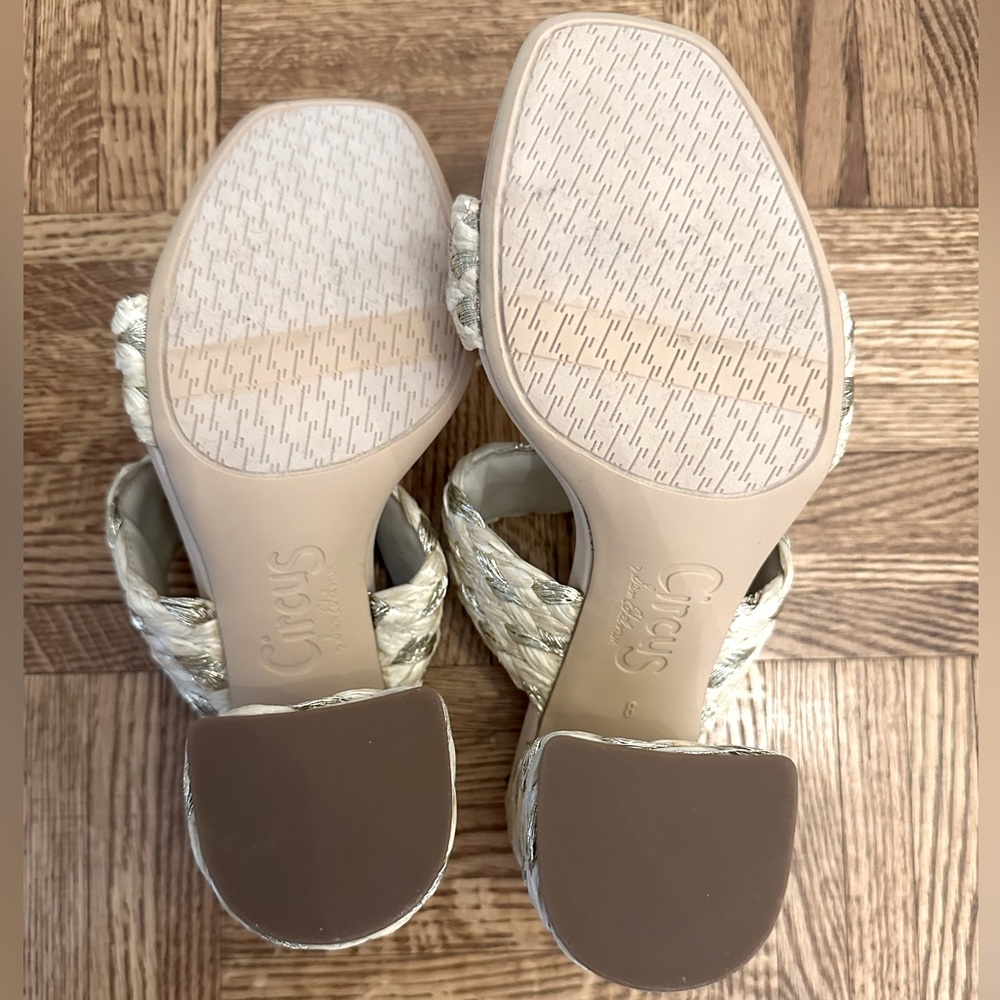 NWT Circus by Sam Edelman. Open toe sandal with open-weave finish - Picture 4 of 8